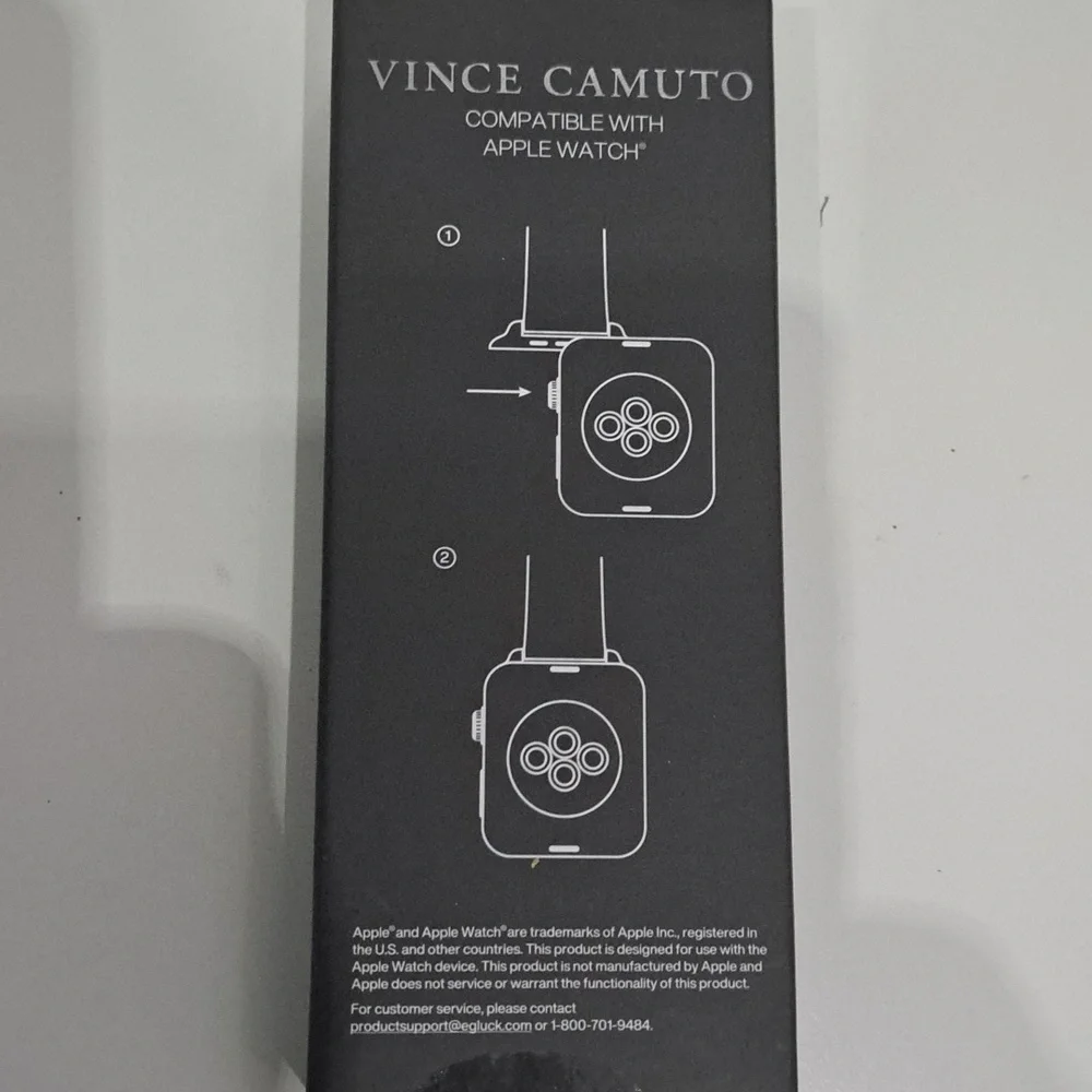 Vince Camuto Rosegold Curb-Chain Bracelet For Apple Watch